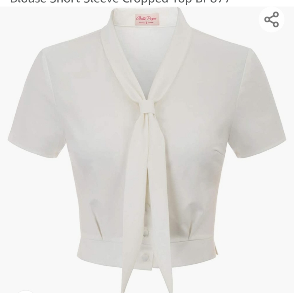 Cropped Vintage Top